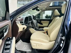 2022 Toyota Highlander Hybrid 2.5L 4WD Premium 7, синий — фото 11