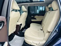 2022 Toyota Highlander Hybrid 2.5L 4WD Premium 7, синий — фото 12