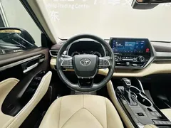 2022 Toyota Highlander Hybrid 2.5L 4WD Premium 7, синий — фото 14