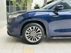 2022 Toyota Highlander Hybrid 2.5L 4WD Premium 7, синий — фото 22