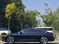 2021 Audi A6L 45 TFSI quattro, чёрный — фото 4