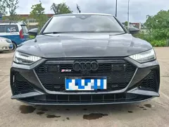 2021 Audi A7 45 TFSI, чёрный — фото 2