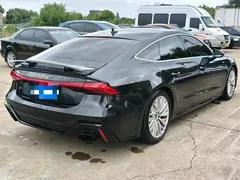 2021 Audi A7 45 TFSI, чёрный — фото 9