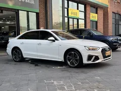 2022 Audi A4L 40 TFSI, белый — фото 3