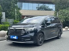 2022 Honda Odyssey 2.0L e:HEV, чёрный — фото 1