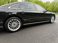 2021 Audi A8L 50 TFSI quattro, чёрный — фото 6