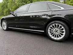 2021 Audi A8L 50 TFSI quattro, чёрный — фото 7