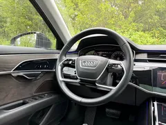 2021 Audi A8L 50 TFSI quattro, чёрный — фото 13