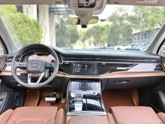 2021 Audi Q7 55 TFSI quattro S line, чёрный — фото 7