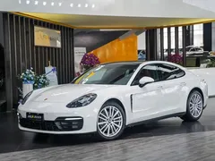 2023 Porsche Panamera 2.9T, белый — фото 1