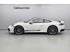 2020 Porsche 911 Carrera 3.0T, белый — фото 3