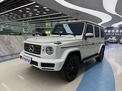 2022 Mercedes-Benz G-Class G 500, белый — фото 1