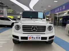 2022 Mercedes-Benz G-Class G 500, белый — фото 2