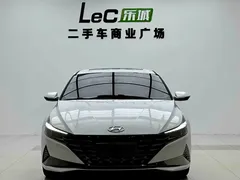 2021 Hyundai Elantra 1.5L CVT GLX Elite, белый — фото 2