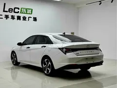 2021 Hyundai Elantra 1.5L CVT GLX Elite, белый — фото 4