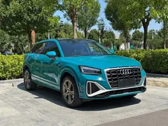 2022 Audi Q2L 35 TFSI Fashion Sport, синий — фото 3