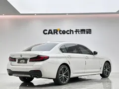 2021 BMW 5 Series 5 530Li M, белый — фото 5