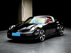 2022 Porsche 911 Targa 4 3.0T, чёрный — фото 1