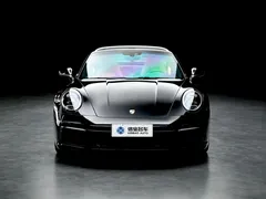 2022 Porsche 911 Targa 4 3.0T, чёрный — фото 4