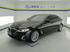 2022 BMW 5 Series 5 525Li, чёрный — фото 1