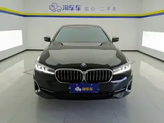 2022 BMW 5 Series 5 525Li, чёрный — фото 2