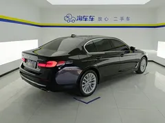 2022 BMW 5 Series 5 525Li, чёрный — фото 3