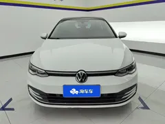 2021 Volkswagen Golf 280TSI DSG Pro, белый — фото 2