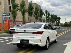 2022 Changan Eado PLUS 1.6L GDI CVT, белый — фото 9