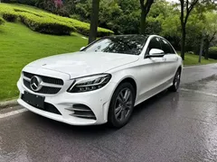 2021 Mercedes-Benz C-Class C 200 L Sport, белый — фото 1