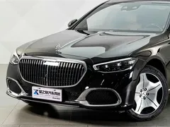 2021 Mercedes-Benz Maybach S-Class S 480 4MATIC, чёрный — фото 2