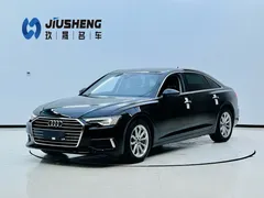2022 Audi A6L 40 TFSI, чёрный — фото 1