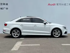 2020 Audi A3 Sedan 35 TFSI VI, белый — фото 3