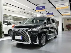2020 Lexus LM 300h, чёрный — фото 2