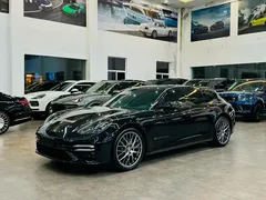 2022 Porsche Panamera 4 Sport Turismo 2.9T, зелёный — фото 1