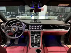 2022 Porsche Panamera 4 Sport Turismo 2.9T, зелёный — фото 7