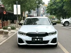2022 BMW 3 Series 325Li M Sport Night Package, белый — фото 2