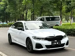 2022 BMW 3 Series 325Li M Sport Night Package, белый — фото 3