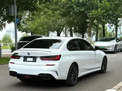 2022 BMW 3 Series 325Li M Sport Night Package, белый — фото 7