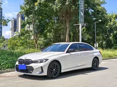 2023 BMW 3 Series 325i M Sport Night Package, белый — фото 1