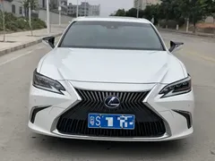 2021 Lexus ES 300h Premium, белый — фото 13