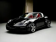 2022 Porsche 911 Targa 4 3.0T, чёрный — фото 1