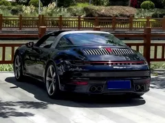 2022 Porsche 911 Targa 4 3.0T, чёрный — фото 15