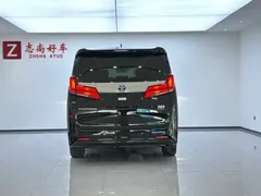 2020 Toyota Alphard Hybrid 2.5L Luxury, чёрный — фото 12
