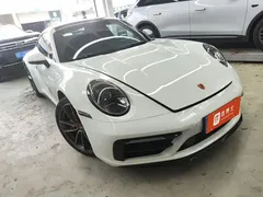 2023 Porsche 911 Carrera 4 3.0T, белый — фото 2