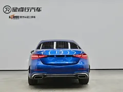 2023 Mercedes-Benz C-Class C 350 eL PHEV, синий — фото 4