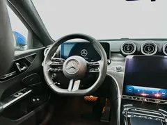 2023 Mercedes-Benz C-Class C 350 eL PHEV, синий — фото 10