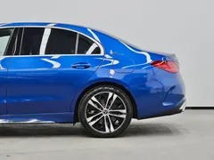 2023 Mercedes-Benz C-Class C 350 eL PHEV, синий — фото 21