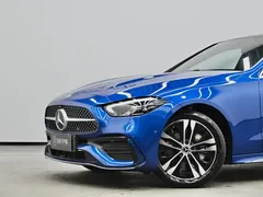 2023 Mercedes-Benz C-Class C 350 eL PHEV, синий — фото 22