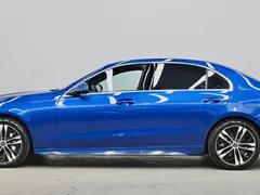 2023 Mercedes-Benz C-Class C 350 eL PHEV, синий — фото 23