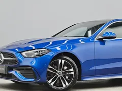 2023 Mercedes-Benz C-Class C 350 eL PHEV, синий — фото 25